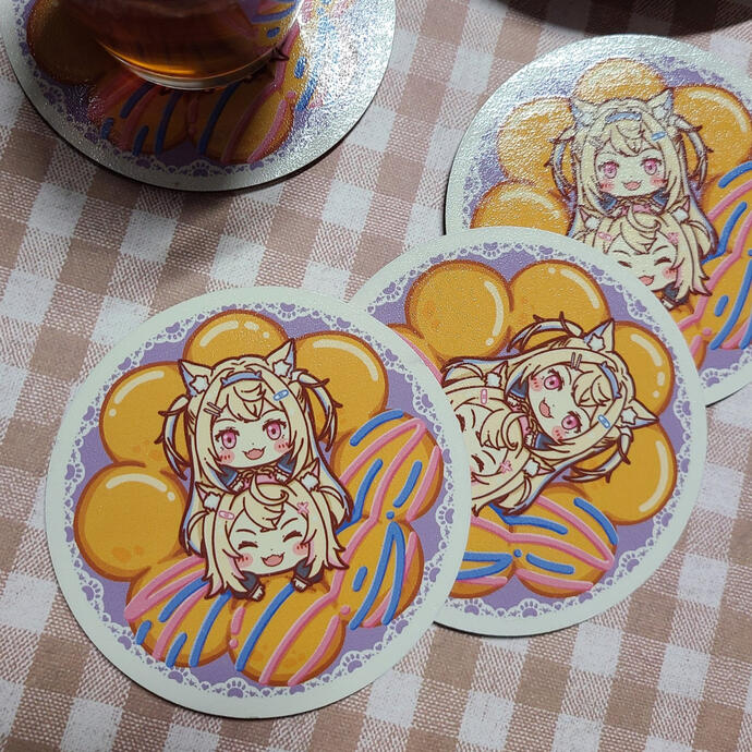 Fuwamoco Coasters Fuwamoco Coasters