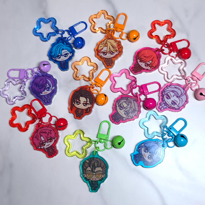 Holostars Charms Holostars Charms