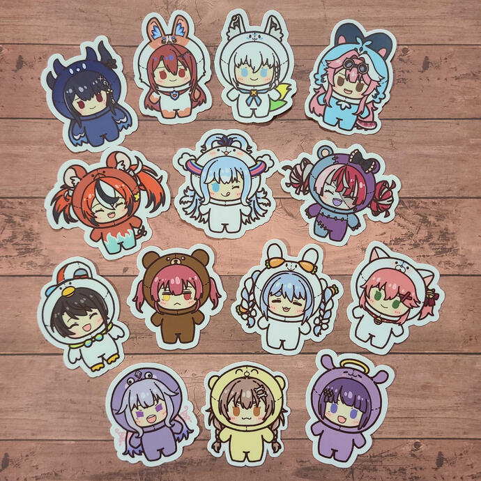 Hololive Mascots