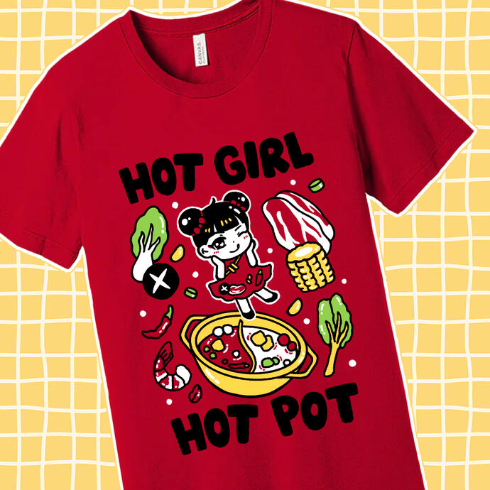 Hot Girl Hot Pot Shirt